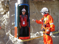CHILE-SAN JOSE-TRAPPED MINERS-RESCUE