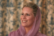 Aisha Gaddafi, daughter of Libyan leader Muammar al-Gaddafi, at her home in Tripoli, Libya - 05 Oct 2010