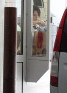 Brad Pitt's children get happy meals after school