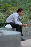 *EXCLUSIVE* Shia LaBeouf and Josh Duhamel work the Late Night Shift