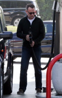 Tom Hanks gets gas  EXCLUSIVE