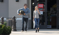 *EXCLUSIVE*  LeAnn Rimes and Eddie Cibrian are a Playful Pair