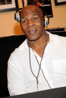 Mike Tyson autograph signing at Paint With Oil, Las Vegas, America - 16 Oct 2010