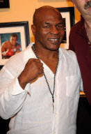 Mike Tyson autograph signing at Paint With Oil, Las Vegas, America - 16 Oct 2010