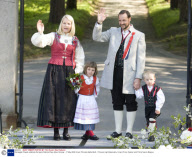 Norwegian Royals celebrate Norway's National Day, Asker, Norway - 17 May 2009