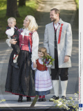 Norwegian Royals celebrate Norway's National Day, Asker, Norway - 17 May 2009