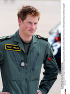 SHAWBURY : Britain's Princes at the Royal Air Forcebase
