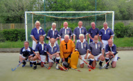 84-year-old veteran hockey player George Black, Stepps, Glasgow, Scotland - 10 Oct 2010