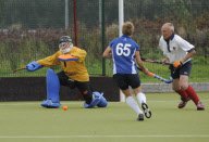 84-year-old veteran hockey player George Black, Stepps, Glasgow, Scotland - 10 Oct 2010