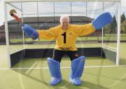 84-year-old veteran hockey player George Black, Stepps, Glasgow, Scotland - 10 Oct 2010