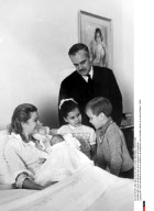 MC: Grace de Monaco lors de la naissance de Stephanie