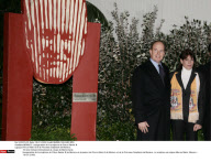 MONACO : Inauguration de la sculpture du Prince Rainier III