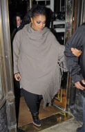 Janet Jackson leaving Mr Chow Restaurant, Knightsbridge, London, Britain - 06 Dec 2009