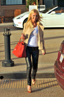 Tara Reid Shops at Barney's