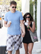 Scott Speer with Ashley Tisdale out and about, Malibu, Los Angeles, America - 02 May 2010