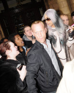 LADY GAGA LEAVES LONDON HOTEL