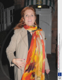 Sarah Ferguson leaving Harry's Bar, London, Britain - 21 Oct 2010
