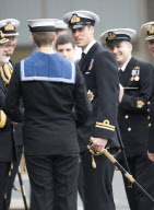 Prince William visits HM Naval Base Clyde, Faslane, Scotland, Britain - 28 Oct 2010