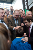 Jacques Chirac au salon de l'Agriculture