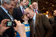 Jacques Chirac au salon de l'Agriculture