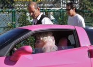Hollywood Icon Angelyne Gets Into a Car Accident