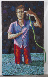 The colourful shoelace art of Federico Uribe, Miami, America - 01 Nov 2010