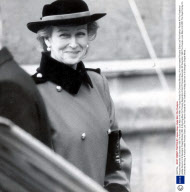 Princess Alexandra 25 December 1985 The Russian Look Was A Hit With The Royal Family On Christmas Morning. A Hussar-hatted Princess Diana Led The Fashion Parade At The Traditional Holiday Service In St George's Chapel Windsor With A Stunning Blue Co