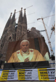 SPAIN : POPE BENEDICTE XVI VISITS BARCELONA