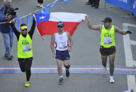 NYC marathon finish line