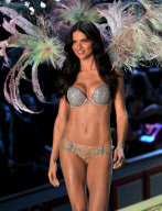 MODEL ADRIANA LIMA WALKS THE RUNWAY AT THE 2010 VICTORIA'S SECRET FASHION SHOW IN NEW YORK