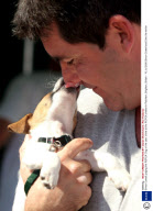 Simon Cowell judging the RSPCA 'Dog of the year' show at the RCPCA shelter in Patcham, Brighton, Britain - 16 Jul 2006