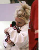 Singer BRITNEY SPEARS get's a  new puppy at "Pet Headquarters"