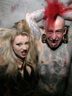 The Circus of Horrors 'Four Chapters From Hell' tour, Weston Super Mare, Somerset, Britain - 12 Nov 2010