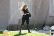 Lindsay Lohan breaks for Lunch and a Outfit Change