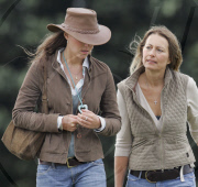 Kate Middleton and her mother Carole at the Festival of British Eventing, Gatcombe Park, Gloucestershire, Britain - 06 Aug 2005