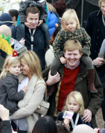 The Dutch royals attend the arrival of Sinterklaas