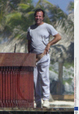 JULIO IGLESIAS, ON HOLIDAY,  IN PUNTA CANA , THE DOMINCAN REPUBLIC - FEB 2002