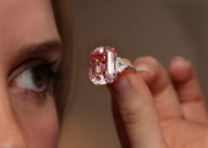 Diamnond to be auctioned at Sotheby's, London,  Britain - 25 Oct 2010