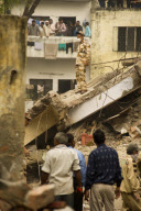 New Delhi building collapses killing at least 64  and around 80 people