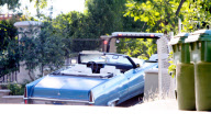Mischa Barton is having serious car trouble!