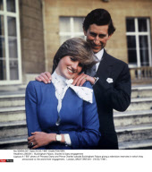 LONDON :  Buckingham Palace, Charles & Diana engagement