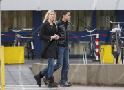 Jan Smit samen met zijn vriendin