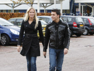 Jan Smit samen met zijn vriendin