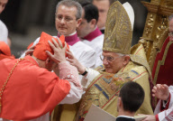 Pope Benedict XVI Leads Concistory