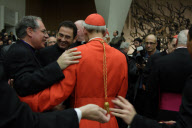 Vatican Concistory - Cardinals Courtesy Visit