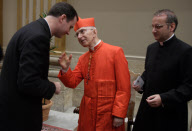 Vatican Concistory - Cardinals Courtesy Visit