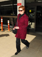 Sigourney Weaver Flies Into L.A.