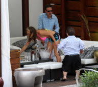 DAVID ARQUETTE, FIRST DAYS OF VACATION AFTER DIVORCE 