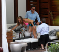 DAVID ARQUETTE, FIRST DAYS OF VACATION AFTER DIVORCE 