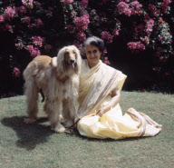 Indira Gandhi at Home, New Delhi, India - May 1973